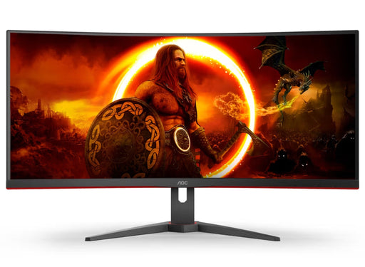 AOC CU34G2XE/BK 34" 144Hz 1ms UWQHD Curved Gaming Monitor Gaming Monitor AOC