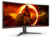 AOC CU34G2XE/BK 34" 144Hz 1ms UWQHD Curved Gaming Monitor Gaming Monitor AOC