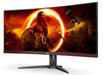 AOC CU34G2XE/BK 34" 144Hz 1ms UWQHD Curved Gaming Monitor Gaming Monitor AOC