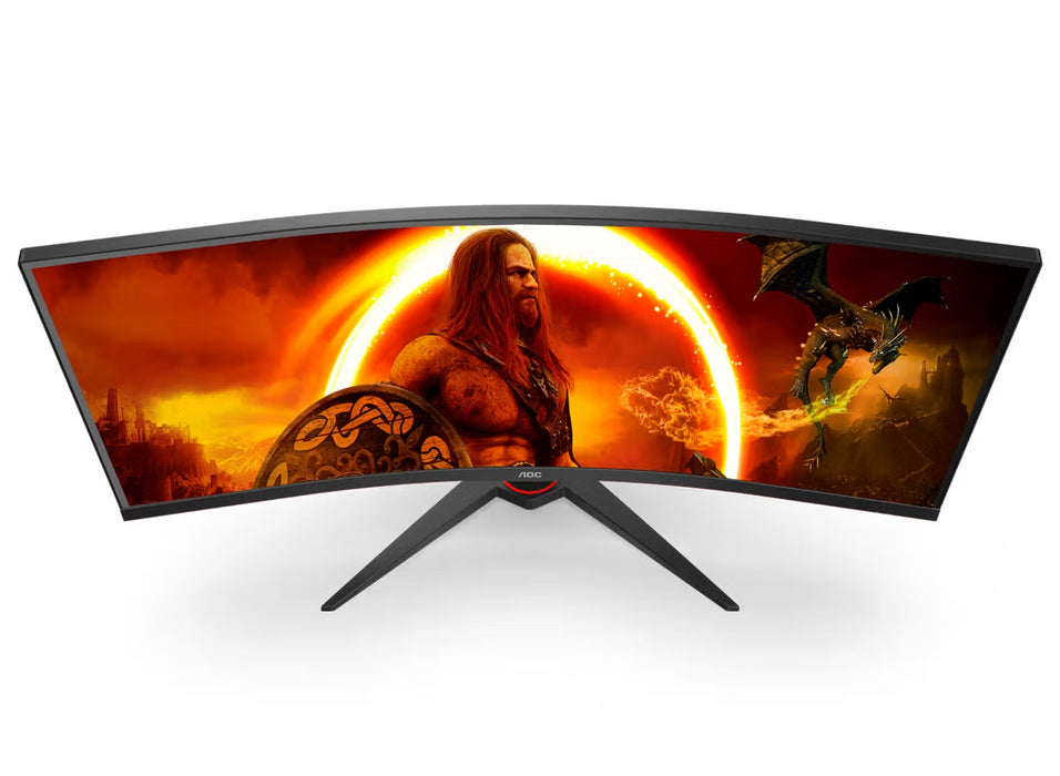 AOC CU34G2XE/BK 34" 144Hz 1ms UWQHD Curved Gaming Monitor Gaming Monitor AOC