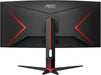 AOC G2 CU34G2XP 34" UltraWide Quad HD LED 1 ms Gaming Monitor Gaming Monitor AOC