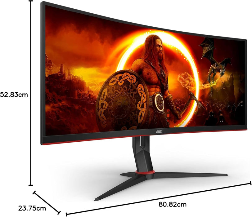 AOC G2 CU34G2XP 34" UltraWide Quad HD LED 1 ms Gaming Monitor Gaming Monitor AOC