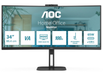AOC CU34V5CW/BK 34" 100Hz UWQHD Desktop Monitor Desktop Monitor AOC