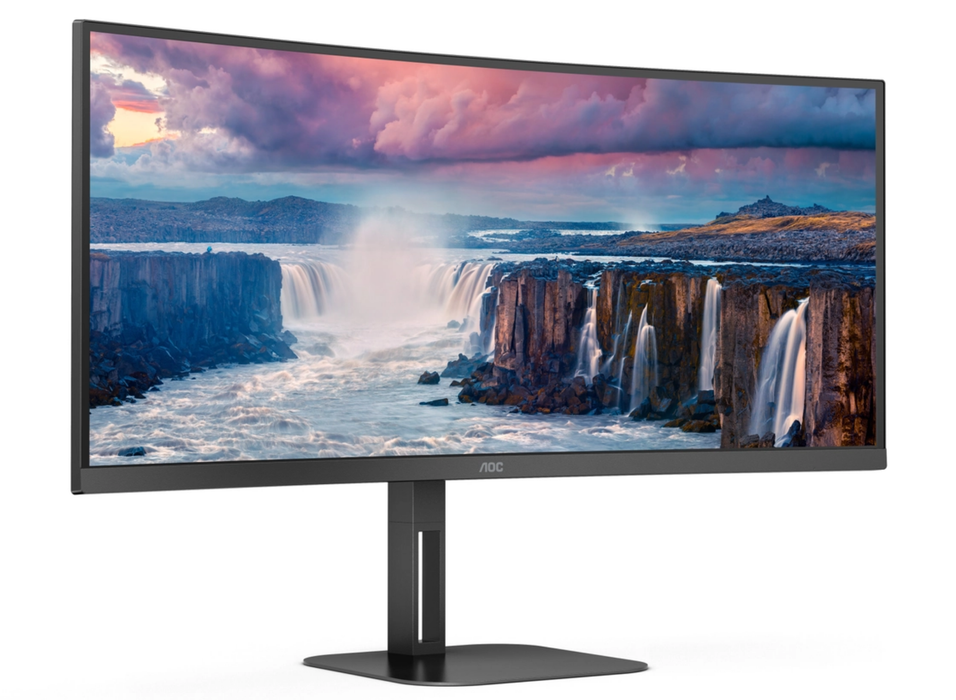 AOC CU34V5C/BK 34" 100Hz 1ms WQHD Desktop Monitor Desktop Monitor AOC