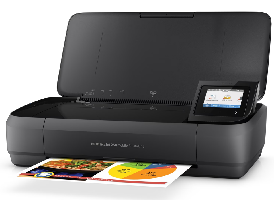 HP OfficeJet 250 A4 Colour Wireless Multifunction Inkjet Printer | CZ992A#BHC Laser Printers HP
