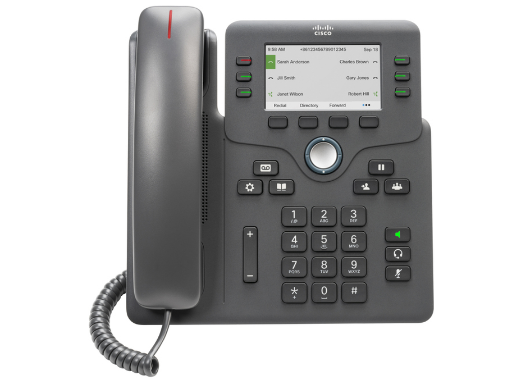 Cisco 6871 IP Phone with 3.5" Colour Display & 6-Line Support | CP-6871-3PCC-K9= IP Phone Cisco