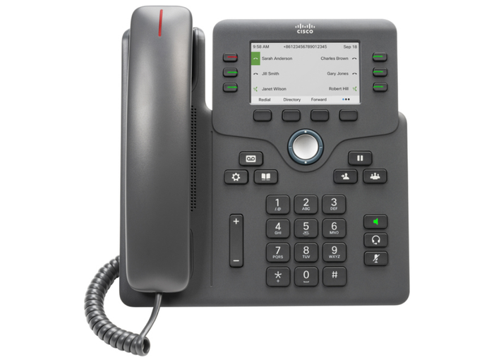 Cisco 6871 IP Phone with 3.5" Colour Display & 6-Line Support | CP-6871-3PCC-K9= IP Phone Cisco