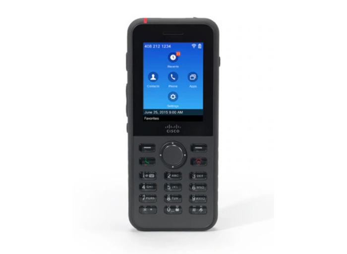 Cisco 8821 Wi-Fi IP Phone 13h Talk Time, HD Audio & Bluetooth 4.0 | CP-8821-K9= IP Phone Cisco
