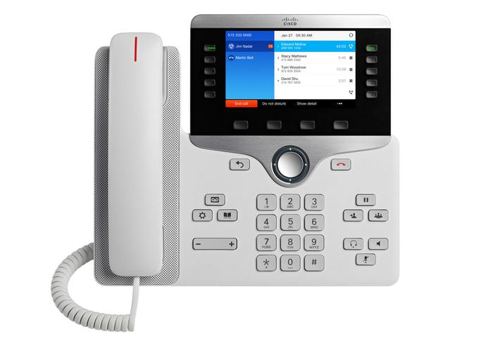 Cisco 8841 IP Phone 5" Display, HD Audio & PoE for Secure Business Communication | CP-8841-K9= IP Phone Cisco