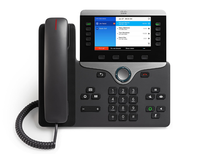 Cisco 8841 IP Phone with 5" Display & HD Audio | CP-8841-3PCC-K9= IP Phone Cisco