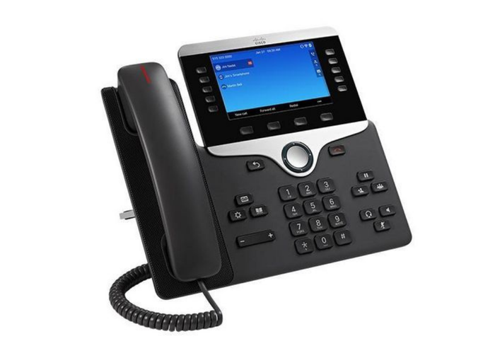 Cisco 8861 IP Phone with Wi-Fi, Bluetooth & 5" Display | CP-8861-3PCC-K9= IP Phone Cisco