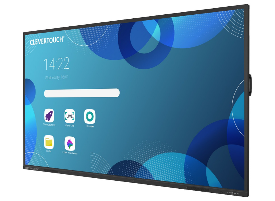 CleverTouch Pro Series 3 98" 4K Ultra HD Android 14 EDLA Interactive Display Interactive Touchscreen Display CleverTouch