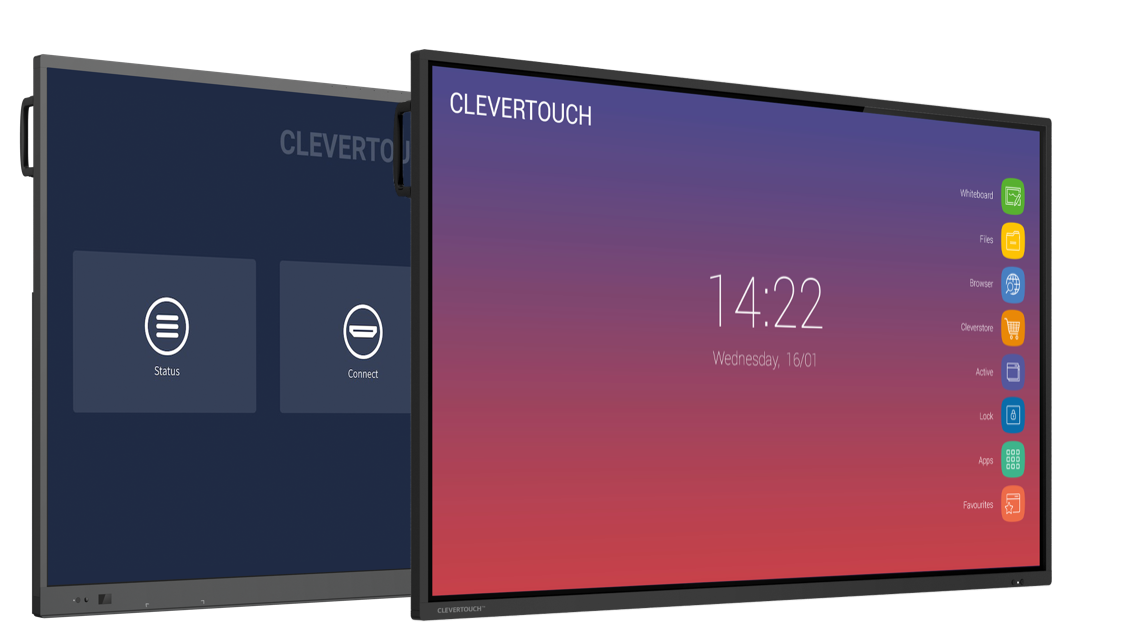 CleverTouch IMPACT MAX 75" 4K Ultra HD Android Interactive Display Interactive Touchscreen Display CleverTouch