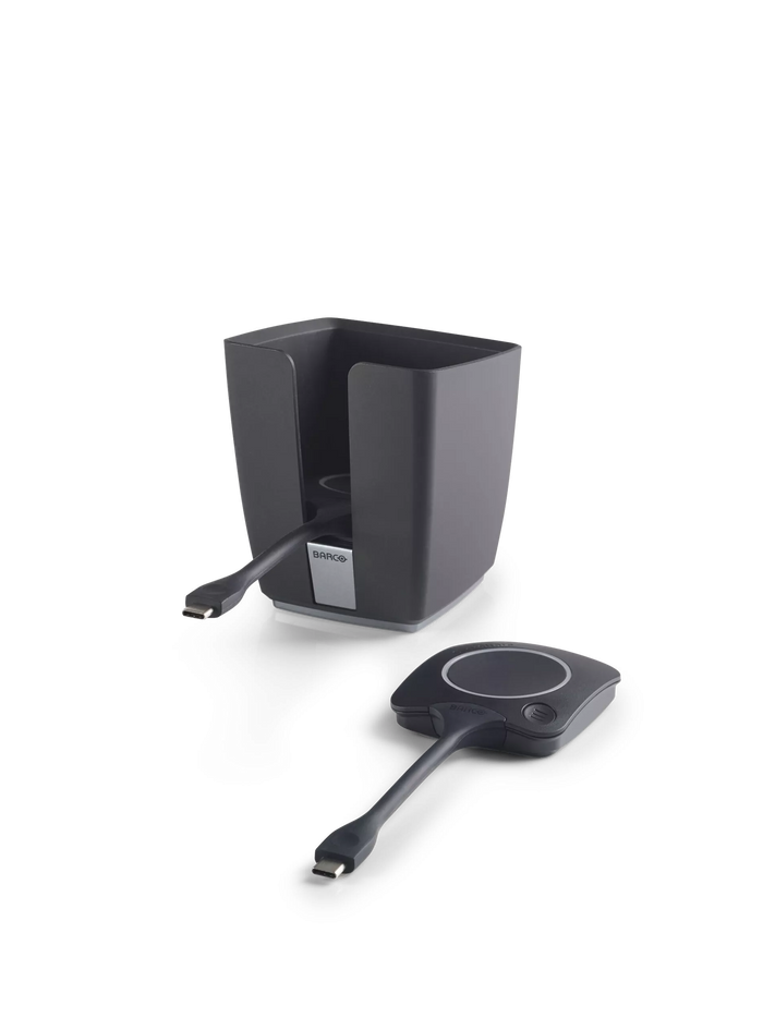 Barco ClickShare Button and Tray Pack - Stylish Holder and Additional ClickShare Buttons Video Conferencing System Barco