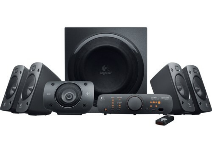 Logitech Z906 5.1 Speaker System, 500W RMS,DTS, Dolby Digital | 980-000468 Speaker Logitech