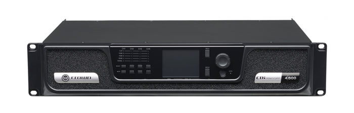 Crown CDi 4|600 Analog Input, 4 Channel, 600W Per Output Channel Audio Amplifier Crown