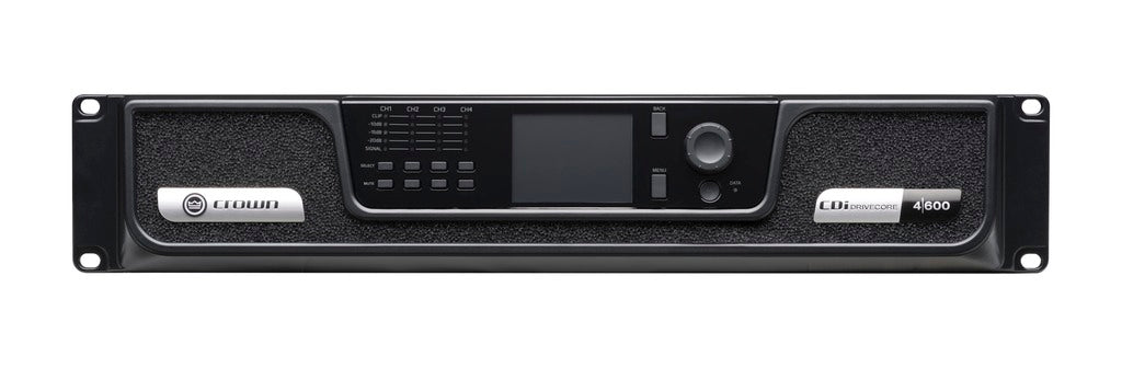Crown CDi 4|600 Analog Input, 4 Channel, 600W Per Output Channel Audio Amplifier Crown