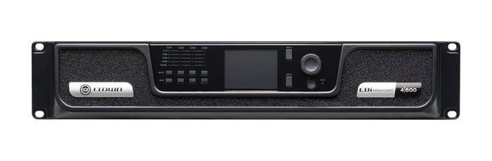 Crown CDi 4|600 Analog Input, 4 Channel, 600W Per Output Channel Audio Amplifier Crown