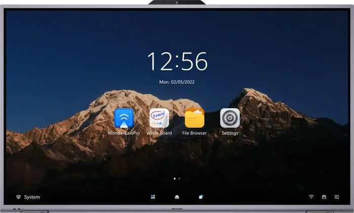 Hikvision DS-D5B75RB/D 75-inch 4K Interactive Flat Panel W/ Camera and Microphone Interactive Touchscreen Display Hikvision