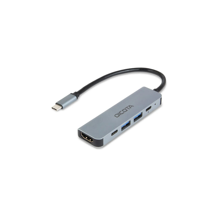 Dicota USB-C 5-in-1 Video Hub 4K PD 100W | D32060 Dicota Interface Hubs Dicota