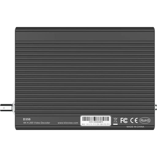 Kiloview D350 4K Full NDI&NDI-HX/SRT/RTSP/HLS to SDI/HDMI Decoder/Multiviewer Decoder Kiloview
