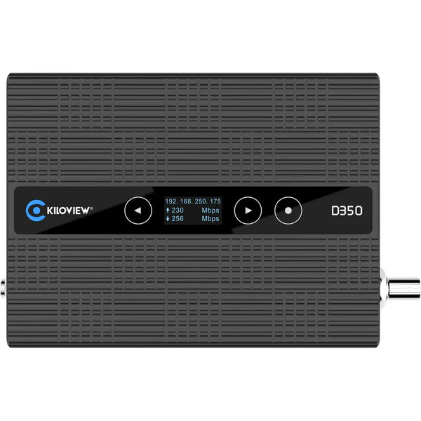 Kiloview D350 4K Full NDI&NDI-HX/SRT/RTSP/HLS to SDI/HDMI Decoder/Multiviewer Decoder Kiloview