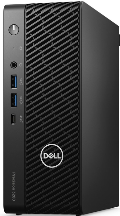 DELL Precision 3000 3280 Workstation Intel® Core™ i7-14700 16 GB DDR5-SDRAM 512 GB SSD NVIDIA T1000 Windows 11 Pro CFF PC Black | D8W9H