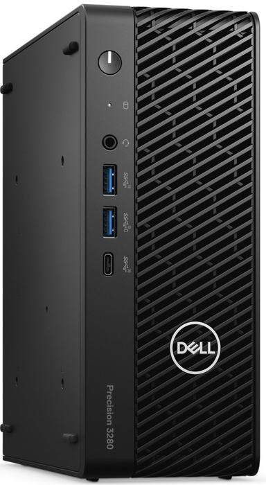 DELL Precision 3000 3280 Workstation Intel® Core™ i7-14700 16 GB DDR5-SDRAM 512 GB SSD NVIDIA T1000 Windows 11 Pro CFF PC Black | D8W9H