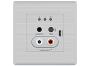 BluStream Bluetooth & Analogue Audio Dante® Wall Plate | DA11ABL-WP-EU Adapter / Converter BluStream