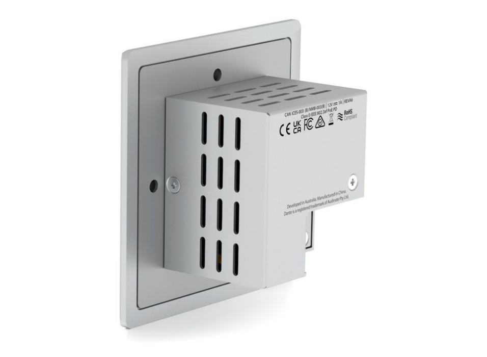 BluStream Bluetooth & Analogue Audio Dante® Wall Plate | DA11ABL-WP-EU BluStream Audio Converters BluStream