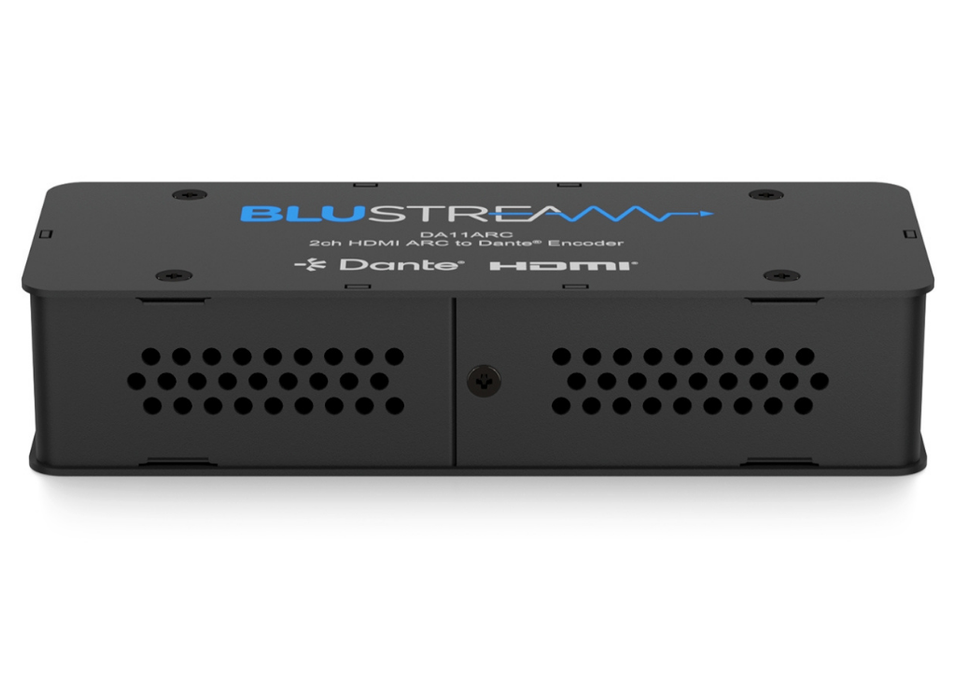 BluStream 2ch HDMI ARC to Dante® Encoder | DA11ARC