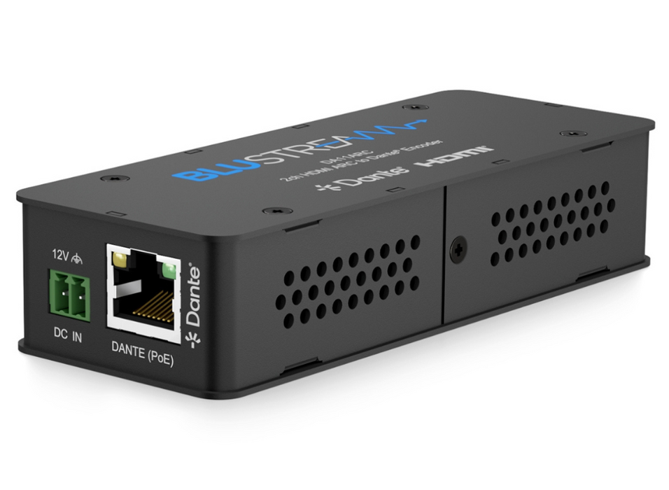 BluStream 2ch HDMI ARC to Dante® Encoder | DA11ARC