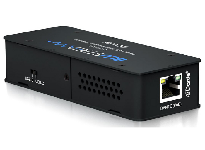 BluStream Dante® USB Audio Encoder / Decoder | DA11USB Adapter / Converter BluStream
