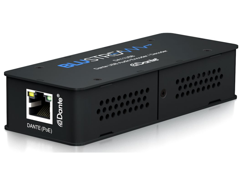 BluStream Dante® USB Audio Encoder / Decoder | DA11USB Adapter / Converter BluStream