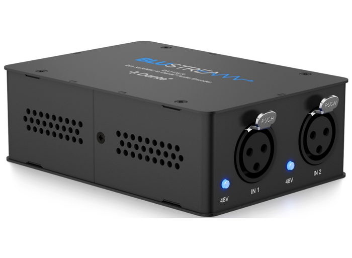 BluStream Analogue XLR Audio to Dante® Encoder | DA11XLR Video Encoder BluStream