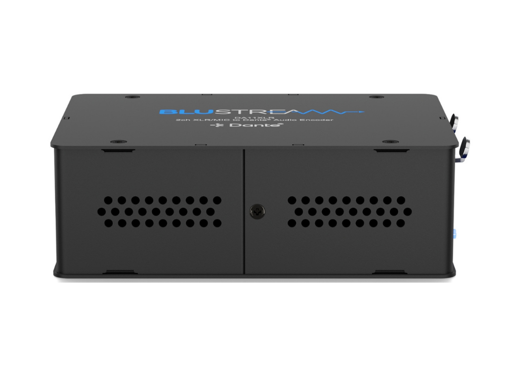 BluStream Analogue XLR Audio to Dante® Encoder | DA11XLR Video Encoder BluStream
