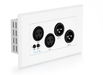 BluStream XLR Dante® Audio Wall Plate | DA22XLR-WP-EU-V2 BluStream Wall Plate BluStream