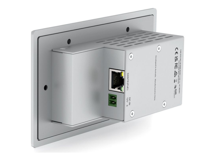 BluStream XLR Dante® Audio Wall Plate | DA22XLR-WP-EU Adapter / Converter BluStream