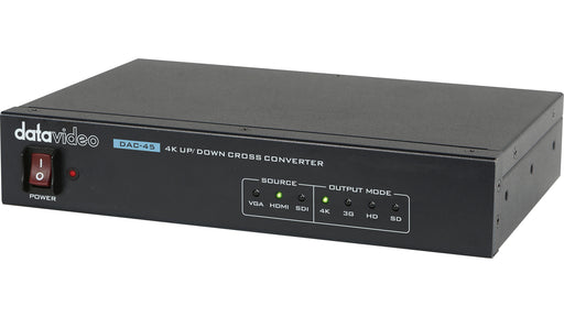 DataVideo 4K Up/Down Cross Converter | DAC-45 Video Signal Converters DataVideo