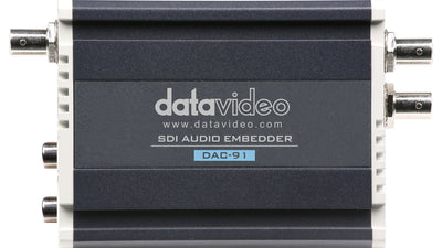 DataVideo SDI Audio Embedder | DAC-91 Video Signal Converters DataVideo