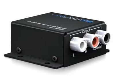 BluStream DAC12AU Digital to Analogue Converter (DAC) - Simultaneous Analogue and Digital Output BluStream Converter BluStream