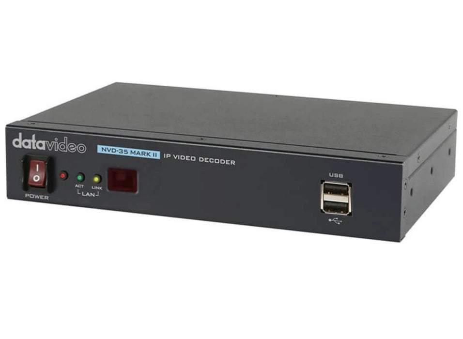 Datavideo NVD-35 Mark II IP SDI Video Decoder | DATANVD35MKII Decoder DataVideo