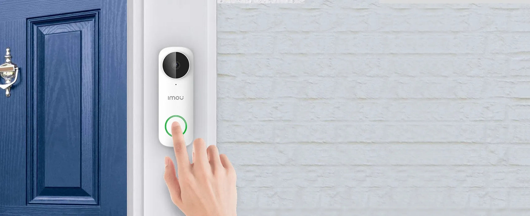 Imou DB61i 2K Wired Video Doorbell - DB61I-W-D4P-IMOU Smart Home Device Imou