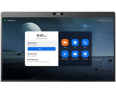 DTEN D7X DBR1455E 55" 4K UHD 3840 x 2160 All-In-One Interactive Whiteboard Display DTEN Digital Signage DTEN