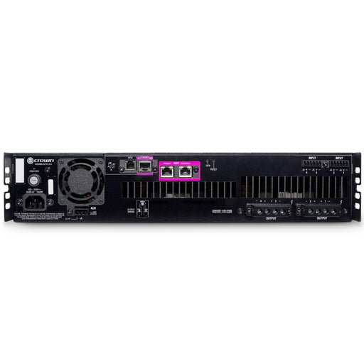 Crown DCi4 300DA Four-channel 300W @ 4Ω Power Amplifier with Dante™ / AES67 Networked Audio and 70V/100V Audio Amplifier Crown