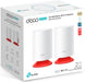 TP-Link AX1800 Mesh Wi-Fi 6 System With Alexa Built-In - DECO VOICE X20(2-PACK)