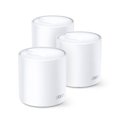 TP-Link AX3000 Whole Home Mesh Wi-Fi 6 System - DECO X60(3-PACK) Wireless Mesh TP-Link