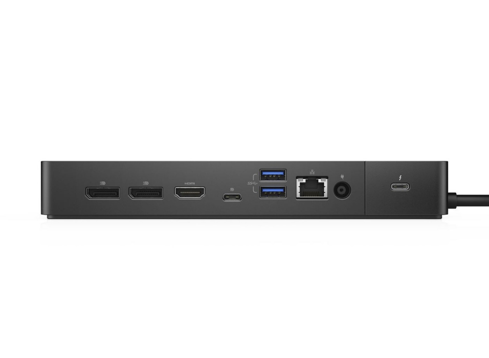 Dell Thunderbolt 3 USB 3.1 Gen2 Type-C, 3 x USB A 3.1, 2 x DisplayPort, Dock | DELL-WD19TBS