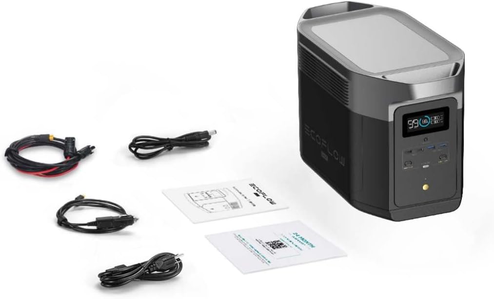 EcoFlow Delta Max 2000 Portable Power Station - 2016Wh / 2400W - DELTA2000-UK Power & Charging EcoFlow