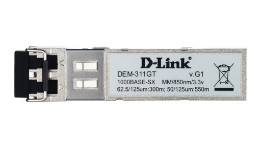 D-Link DEM-311GT/10 SFP 1000Base-SX Multi-mode Fibre Transceiver